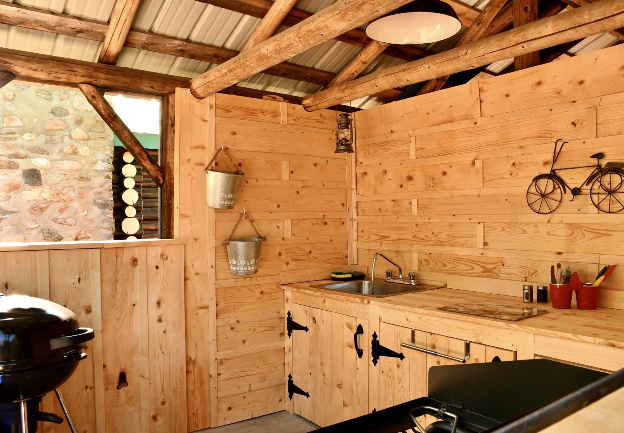 Domaine Le Bostonnais - Le Village En Bois Rond لاتوك المظهر الخارجي الصورة