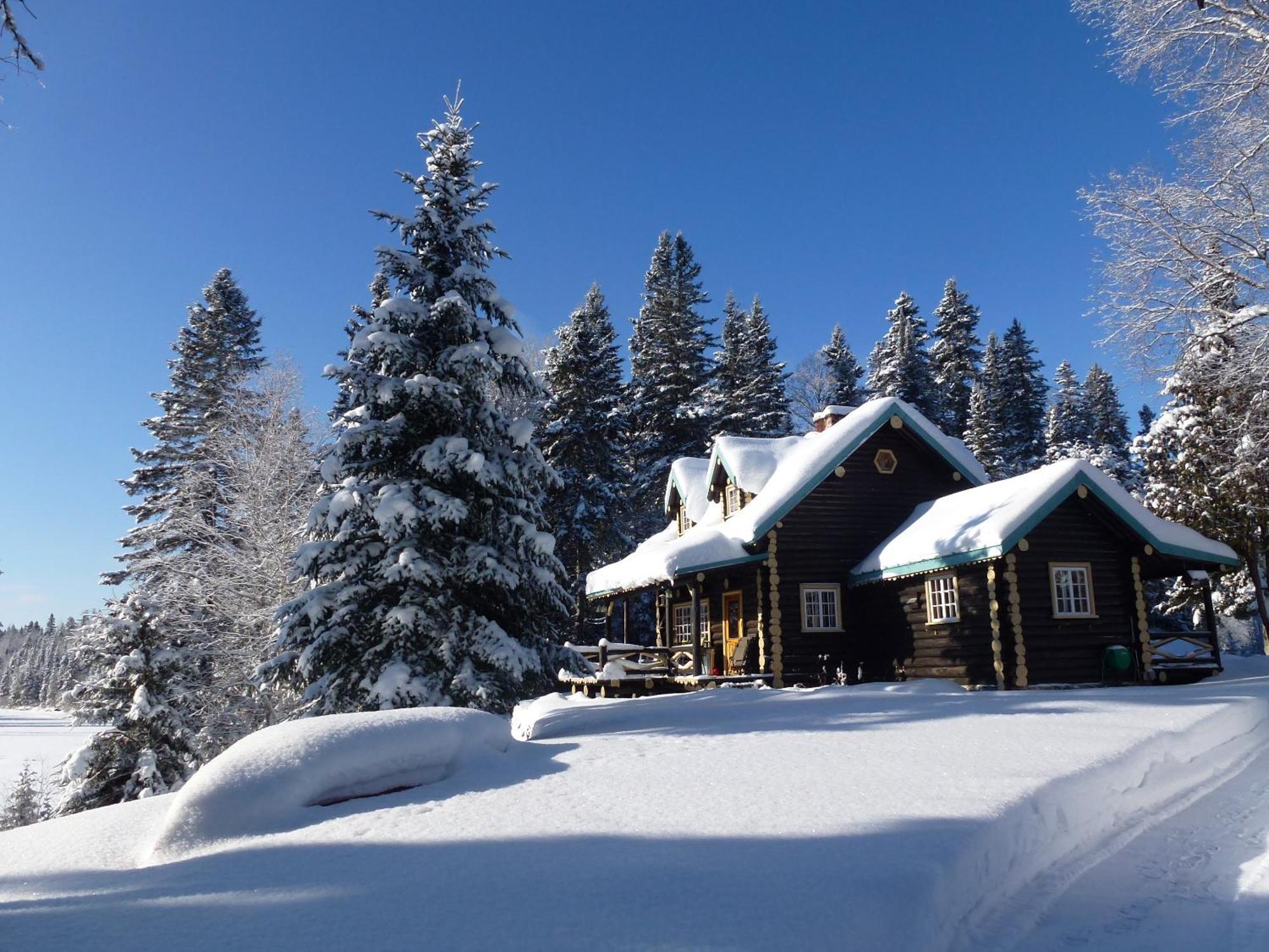 Domaine Le Bostonnais - Le Village En Bois Rond لاتوك المظهر الخارجي الصورة
